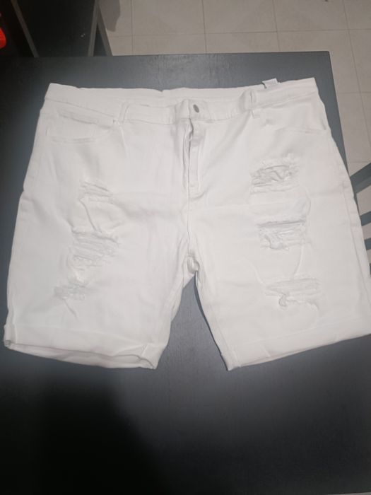 Calção de ganga elástico 5XL