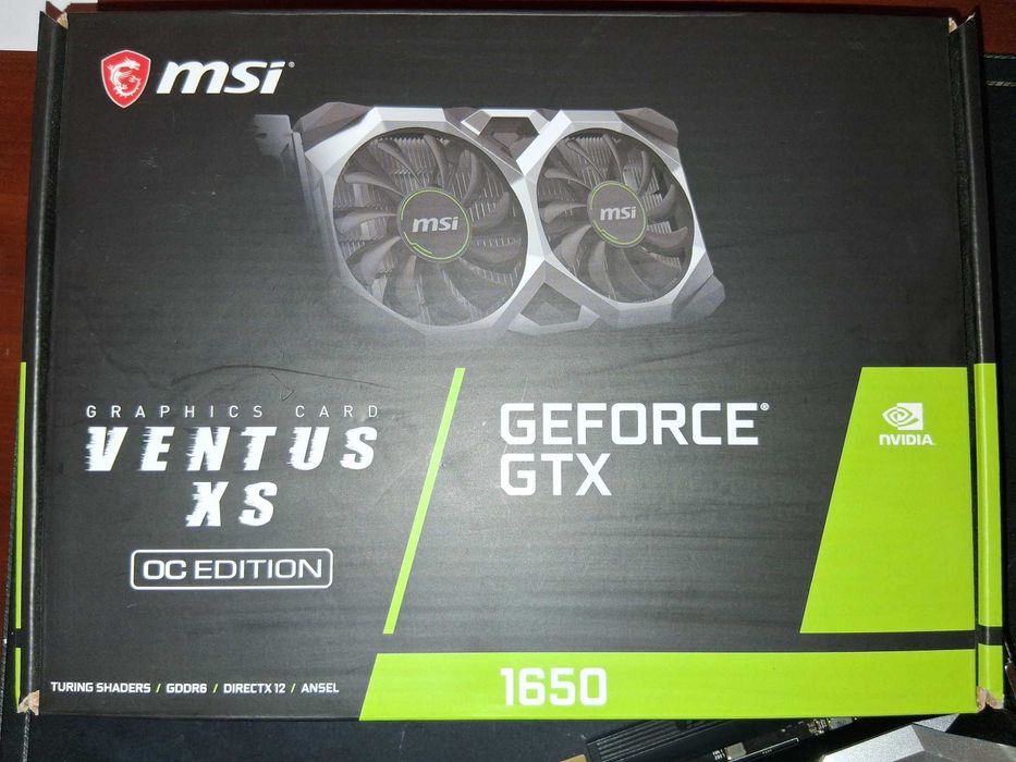 MSI NVIDIA GTX 1650 – 4 GB – Shipping Included64740902402819123
