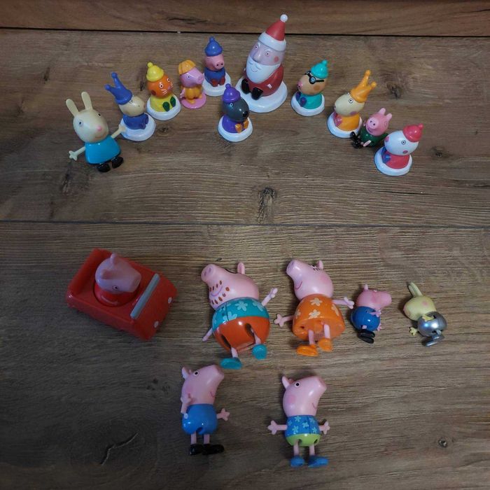 Свинка Пеппа Peppa Pig оригінал. Лот фігурок.