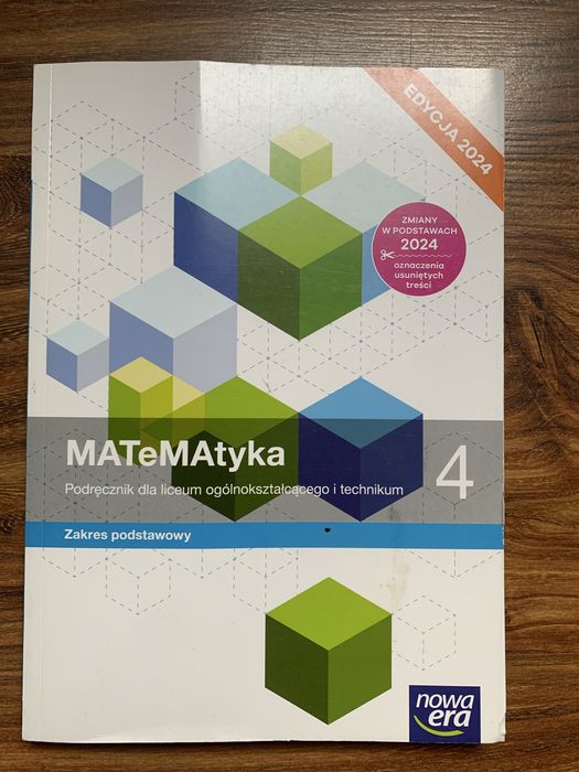 Matematyka 4 podręcznik REZERWACJA!