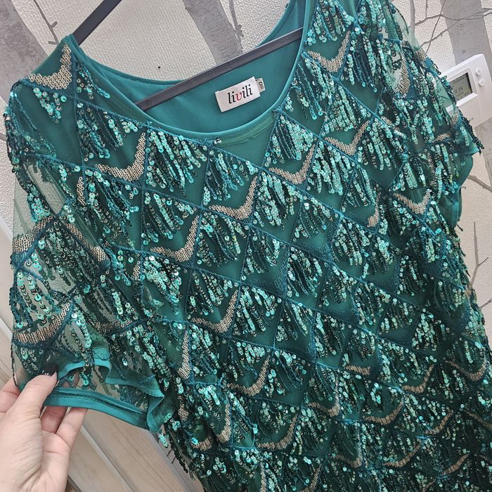 Sukienka Zjawiskowa cekinowa 48