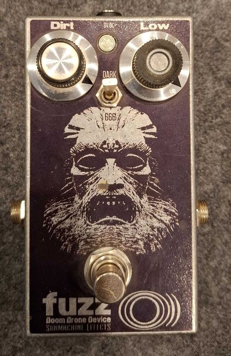 Sunmachine Effects Fuzz O))) Doom Drone Device Pedal Fuzz Distorção