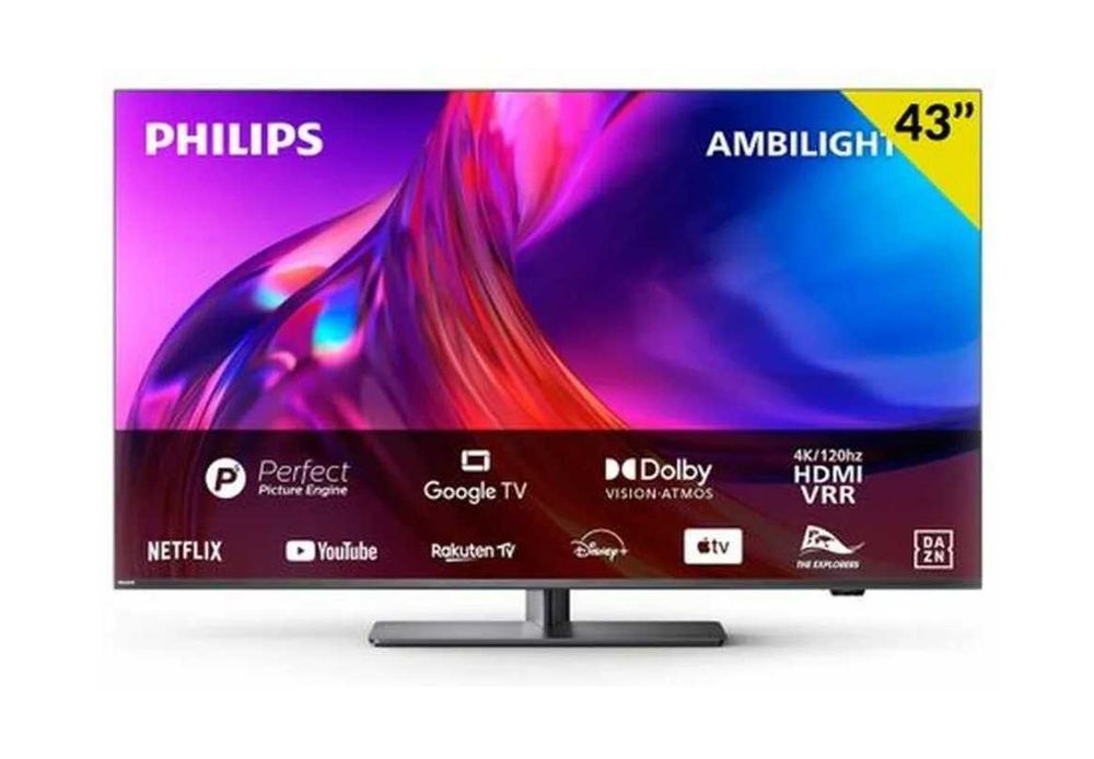 Nowy Philips 43 cale 3xambilight 120hz 4K UHD GoogleTV 43PUS8818 gw12m
