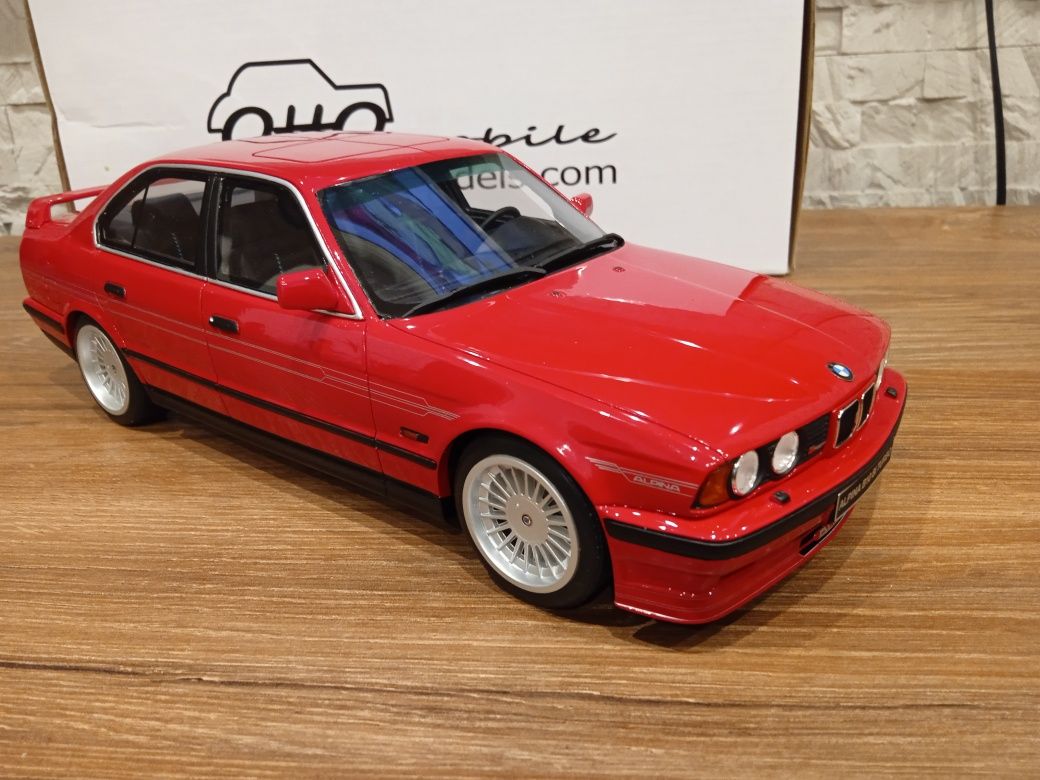 BMW Alpina B10 E34 Biturbo Red Otto 1/18