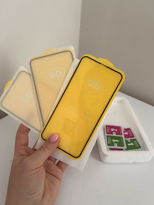 Захисне скло 3 шт 9D для iPhone 11 Pro Max загартоване