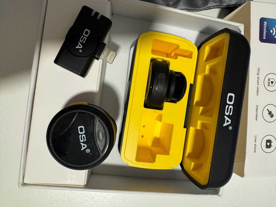OSA Microfone para iPhone e iPad