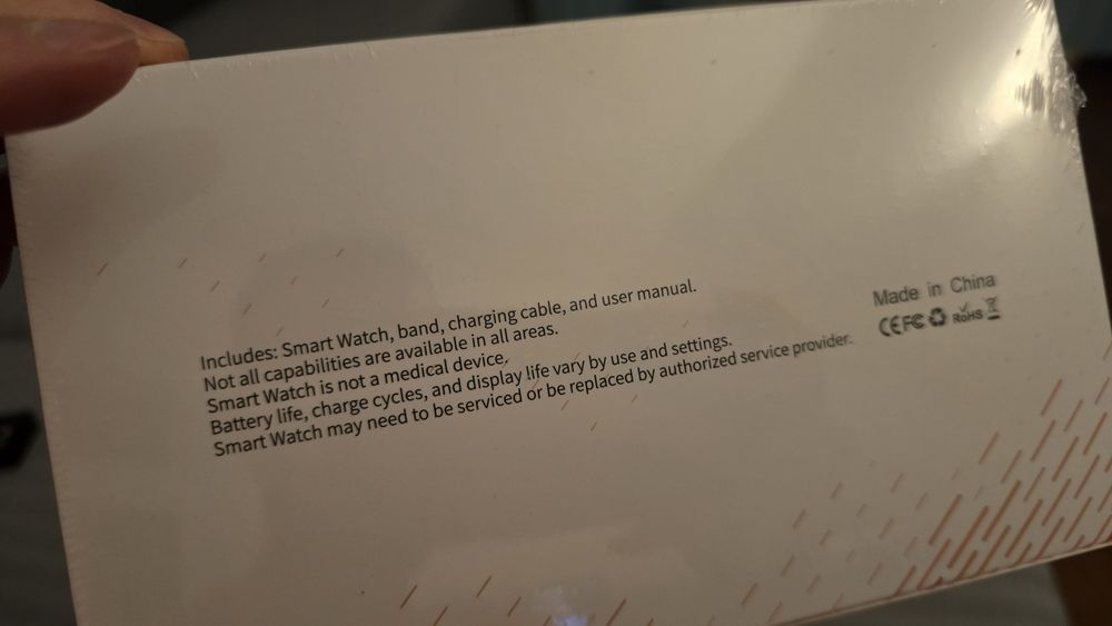 Smartwatch A9 Promax Novo e Selado - Preto