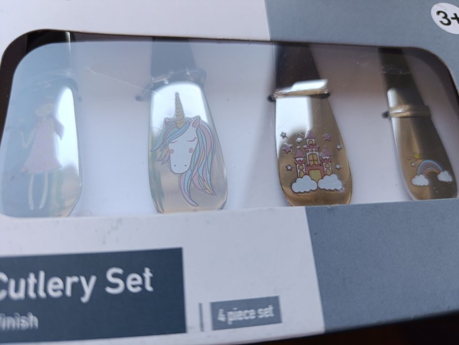 Sztućce dla dziewczynki