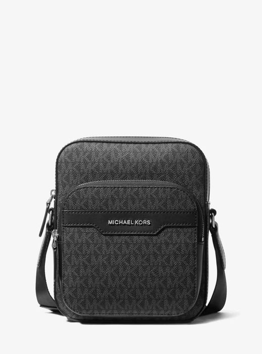 Сумка чоловіча Michael Kors Hudson Mini Signature Logo Flight Bag