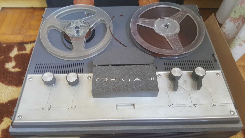 magnetofon szpulowy stary "COHATA III"
