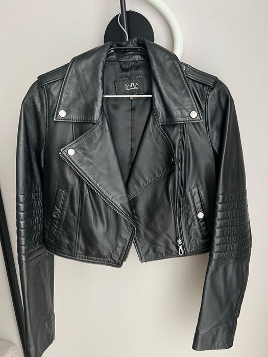 Куртка косуха з натуральної шкіри