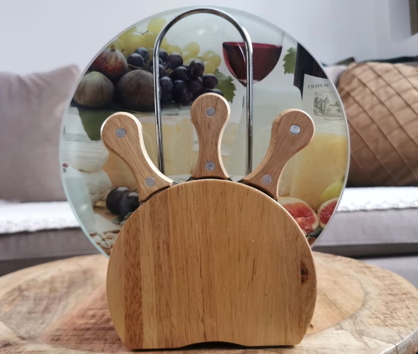 NUOVA r2s spa - deska do serów z akcesorjami