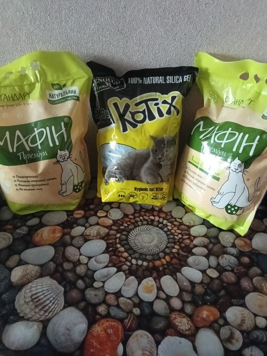 Наповнювач для котів.