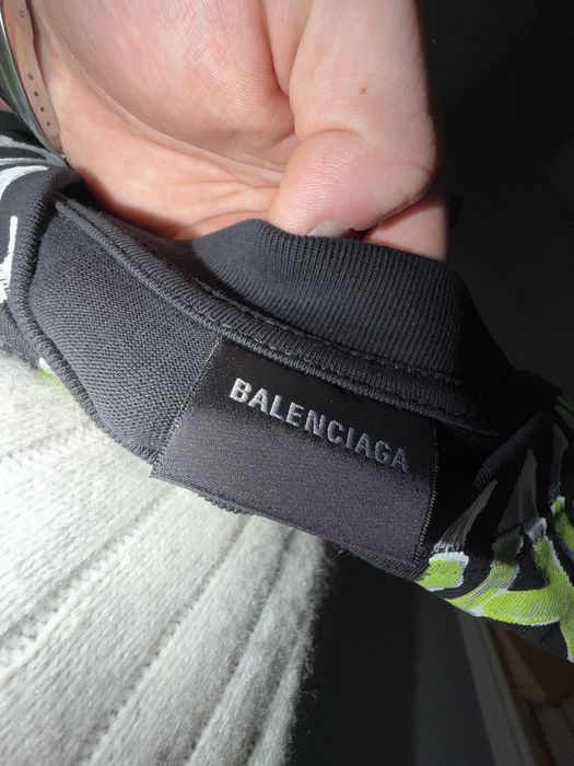 Zestaw dwoch koszulek balenciaga