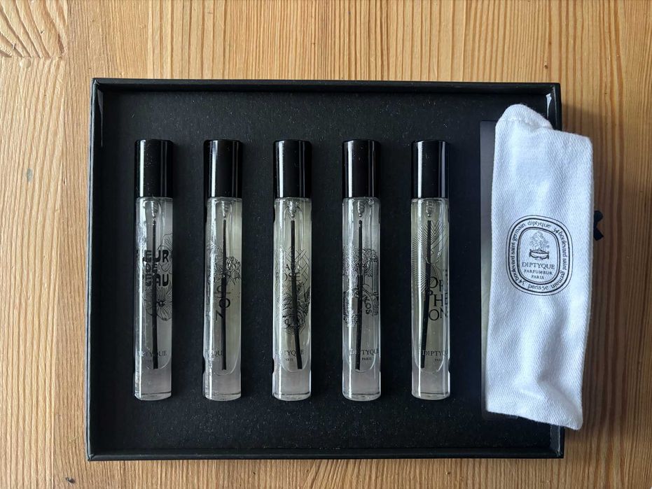 Набір парфумів diptyque  Fleur de Peau, Eau Rose, Do Son, Orphéon и Philosykos