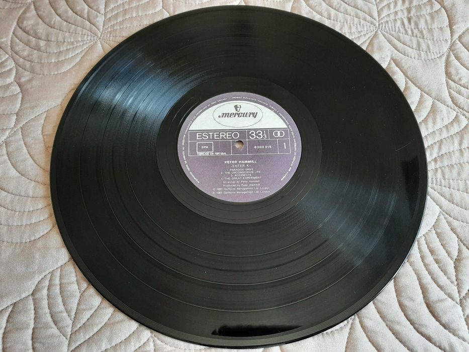 Peter Hammil - Enter K - Portugal - Vinil LP