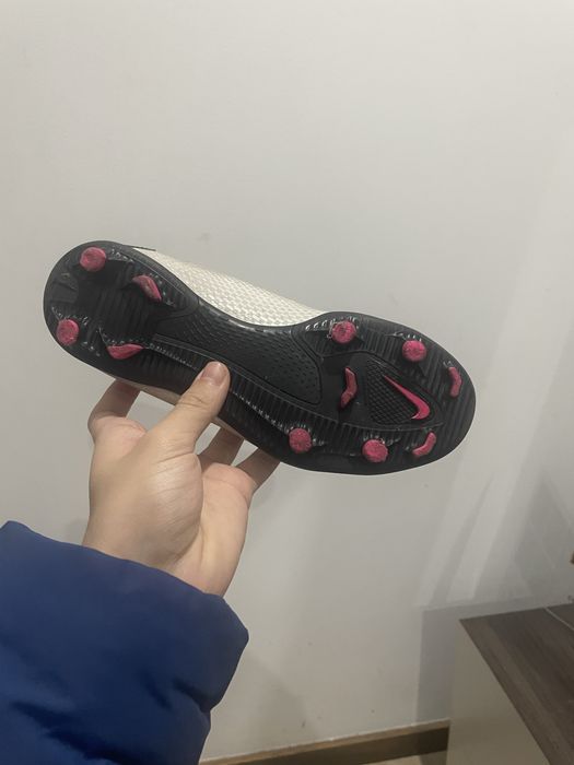 chuteiras nike brancas e rosa