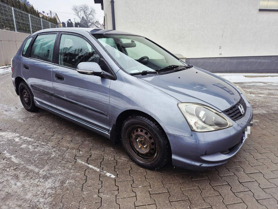 SCT Ładna Civic 7 1.4 16v LPG 2033r Zdrowa, klima  285tys km