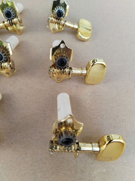 Conjunto 6 afinadores para viola ou guitarra