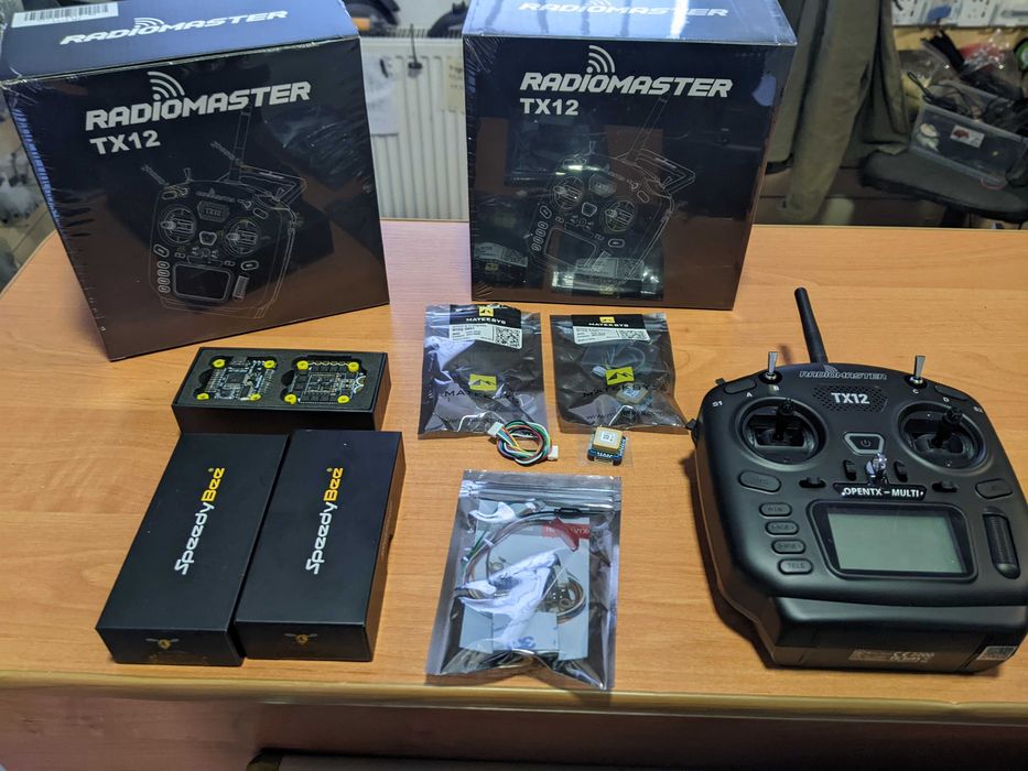 ВІДЕОПЕРЕДАВАЧ fpv VTX  YRrc PAx2 3W 5.8G 40каналів з антеною 14см