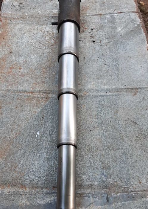 Гідроциліндр зил  гидроцилиндр 4-х штоковый,  шток