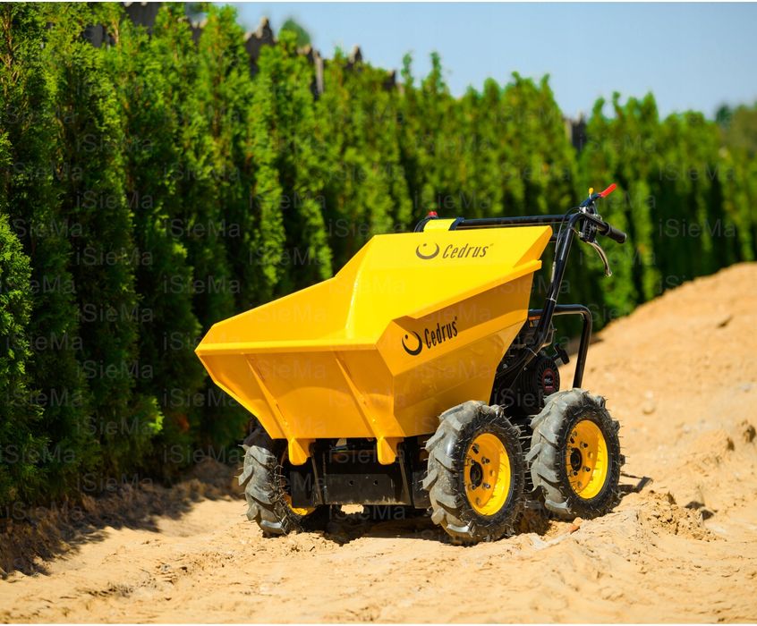 Cedrus TR 300 – wozidło gąsienicowe spalinowe, taczka spalinowa