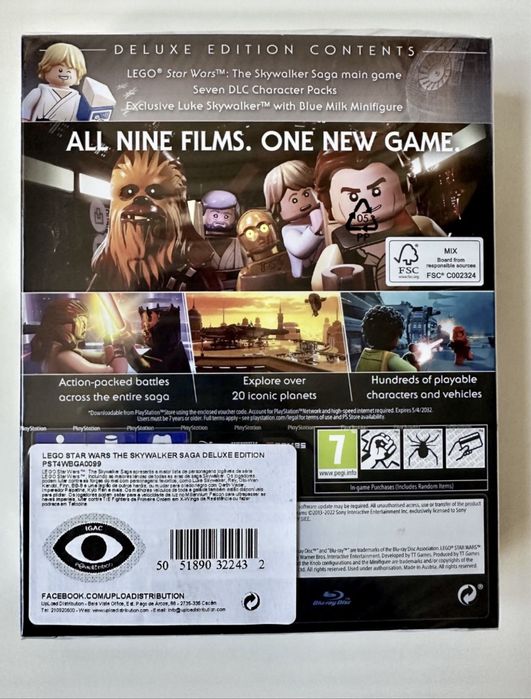 Lego Star Wars The Skywalker Saga Deluxe PS4 PS5