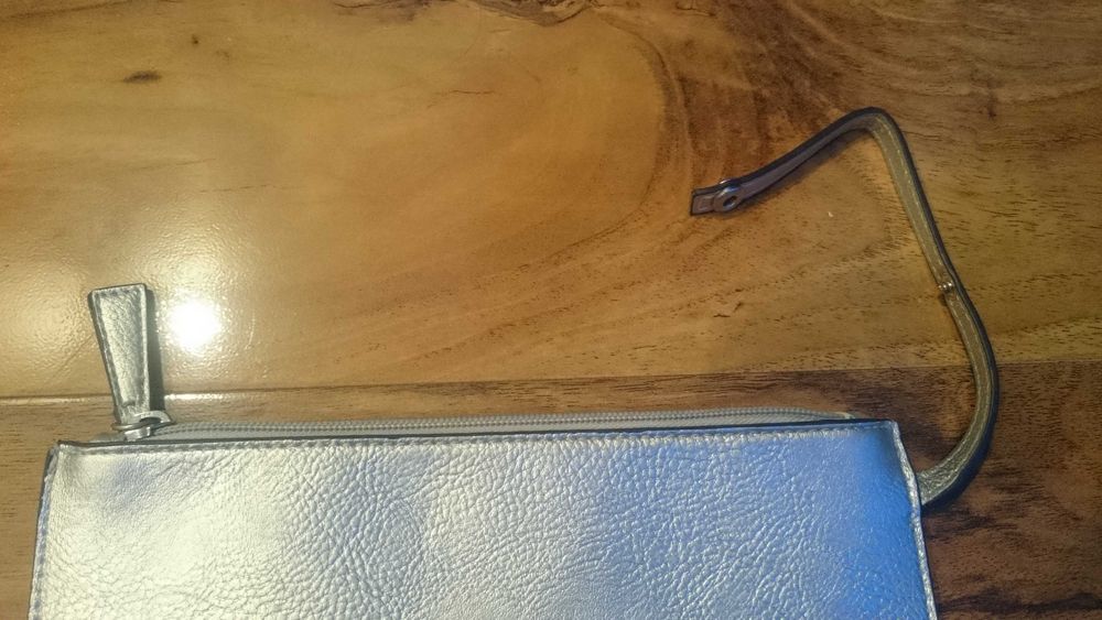 Kosmetyczka M&S duża srebrna