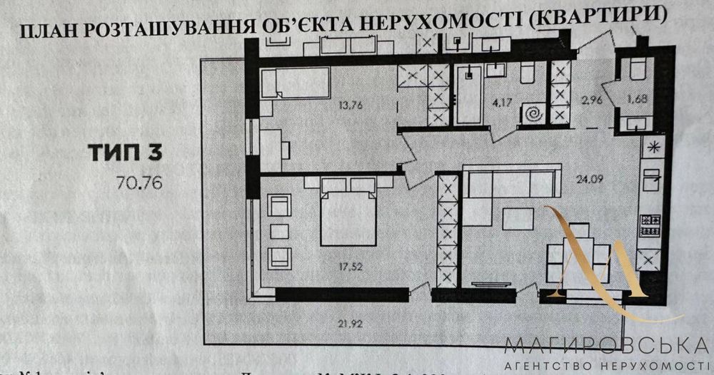Продаж 2-кімн. квартири в зданій новобудові ЖК Avalon Flex !