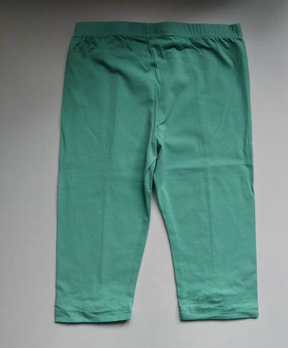 Legginsy włoskie dziecięce z kokardkami 128cm