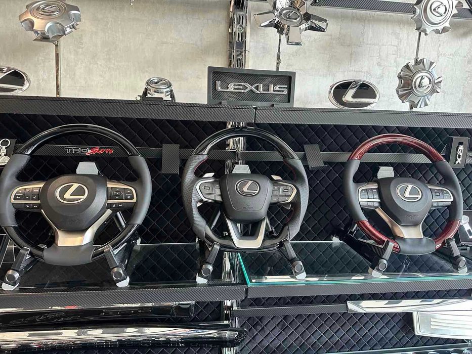Руль в сборе для Lexus LX570, LX470, GX460, GX470. Кермо універсальне.