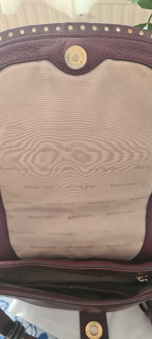 Sprzedam torebkę skórzaną MICHAEL KORS model Brooklyn 30F6ABNM2L Plum
