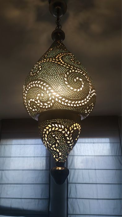 Lampa w stylu marokańskim
