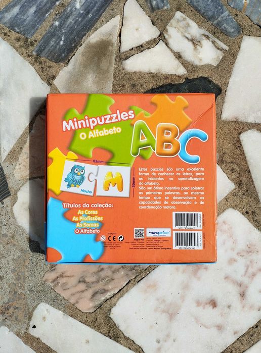 Minipuzzles para Crianças - O Alfabeto