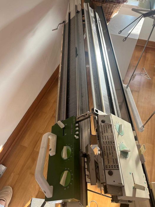 Máquina de tricot passap duomatic a motor