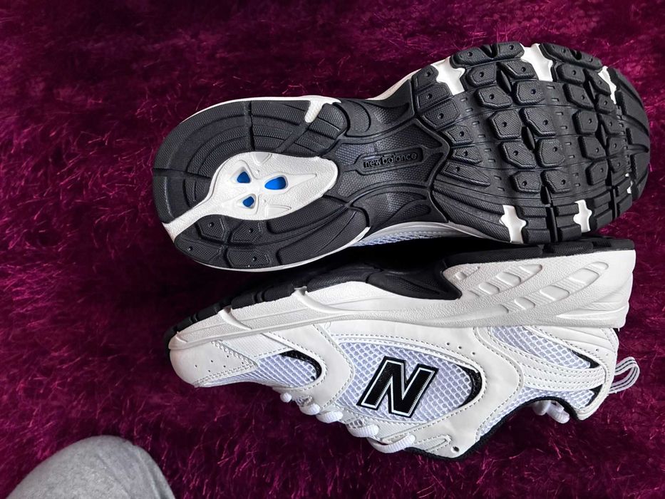 New Balance 530 branco/preto – novos