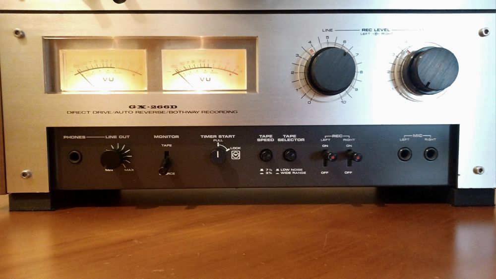 Gravador de Bobinas AKAI  GX-266D (vendo/troco)