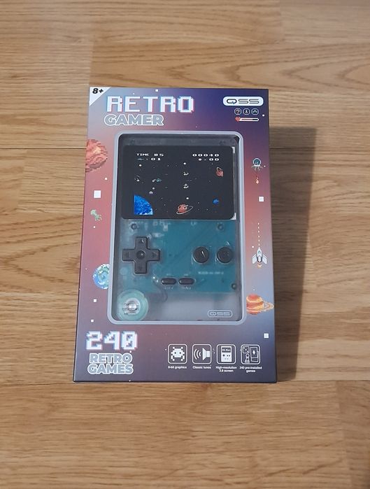 Consola Retro Gamer/Mini Arcade Retro - 240 Jogos (ARTIGO NOVO/SELADO)