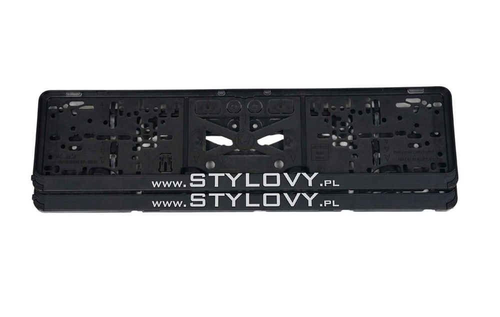 Ramki do tablic rejestracyjnych, ramki do rejestracji 3d z nadrukiem