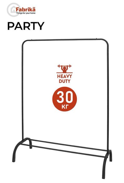 Підлогова вішалка для одягу FABRIKA 153 см з полицею /Вешалка одежда