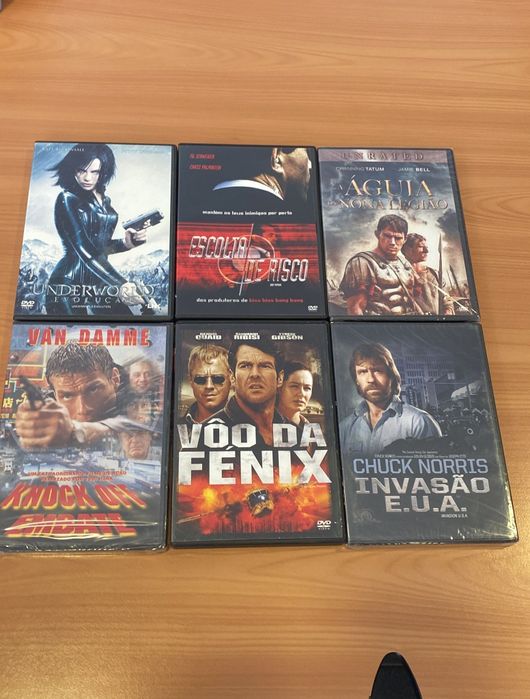 DVD's de filmes de Ação