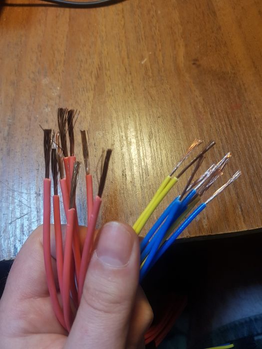 Коса кабель распайки серверного блока 6+2 pin