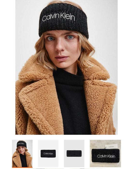 Повязка на голову Calvin Klein,шапка,повʼязка тепла