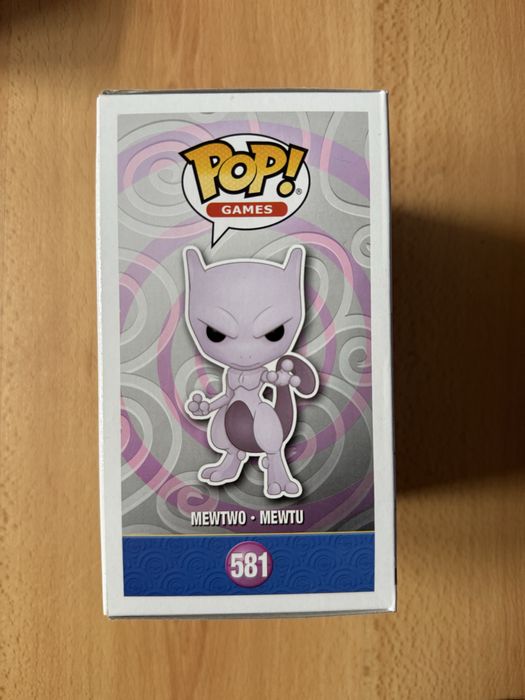 Funko Pop Pokémon Mewtwo #581 – Novo na Caixa