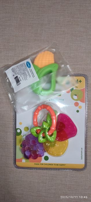 Брязкальця-прорізувачі, гризуни Baby team та Lindo