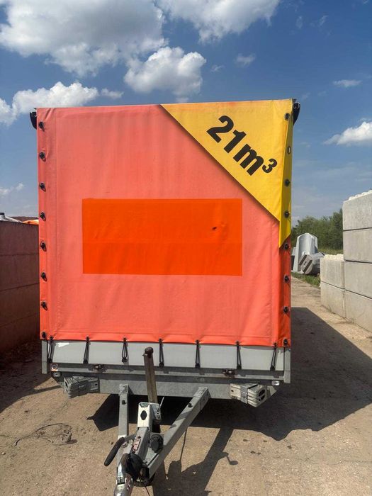 Przyczepa Atec 02-2 na  3500 kg DCM - 2015 r