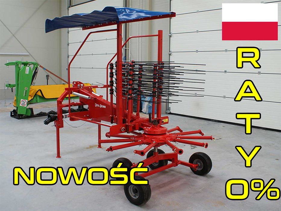 Okazja! Grabiarka zgrabiarka wirnikowa Talex/Kowalski – szybka dostawa