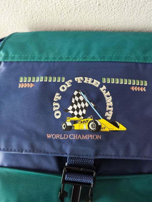 Mochila Escolar Azul e Verde da Professional Sportsman
