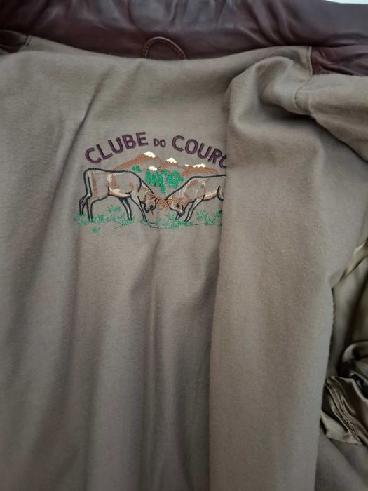 Parka nova de camurça Clube do Couro 48 - SALDO