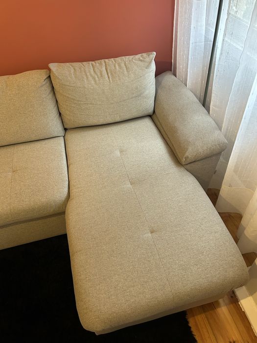 Sofá cama com arrumação conforama  ANTON